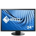 Pikkukuva 1 / 6: EIZO FlexScan EV2430-BK - LED-näyttö - 61,1 cm (24,1") - 1920 x 1200 Full HD (1080p) - IPS - 300 cd/m² - 1000:1 - 14 ms - DVI-D, VGA, DisplayPort - Ka