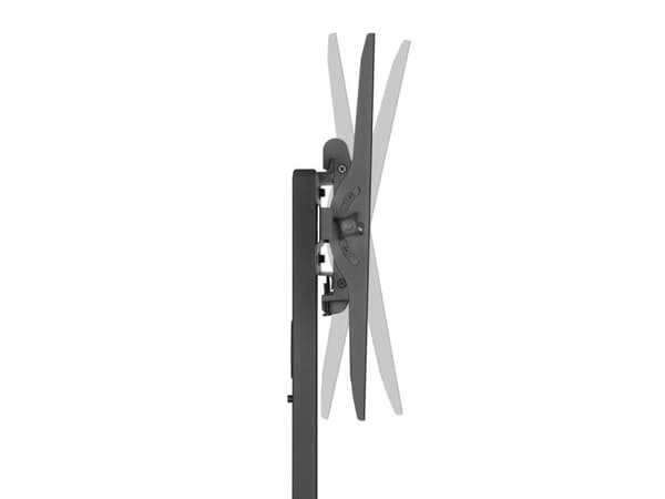 Equip Pro artikulerende dobbeltskærms bordmonteringsbeslag - Universal - Trolley til LCD TV - Plast, Stål - Sort - Skærmstørrelse: 81,3-139,7 cm (32"-