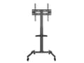 Miniatyrbillede 2 af 8: Equip Pro artikulerende dobbeltskærms bordmonteringsbeslag - Universal - Trolley til LCD TV - Plast, Stål - Sort - Skærmstørrelse: 81,3-139,7 cm (32"-
