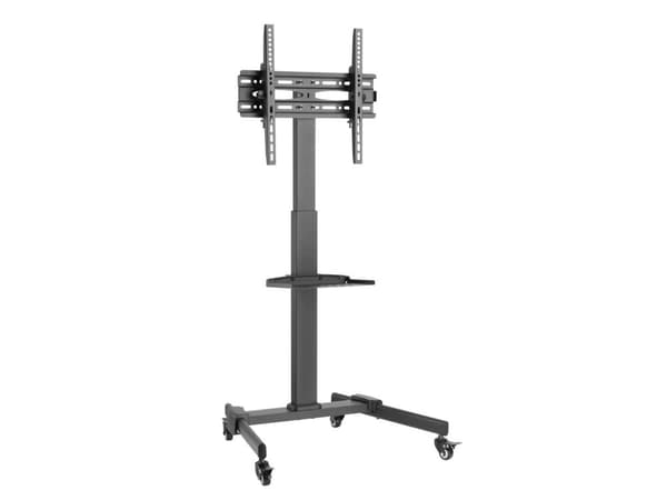 Equip Pro artikulerende dobbeltskærms bordmonteringsbeslag - Universal - Trolley til LCD TV - Plast, Stål - Sort - Skærmstørrelse: 81,3-139,7 cm (32"-