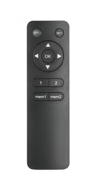 Udstyr 81,30 cm (32")-75" motoriseret tv-drejebeslag - 50 kg - 81,3 cm (32") - 190,5 cm (75") - 200 x 200 mm - 600 x 400 mm - Sort (650336 )