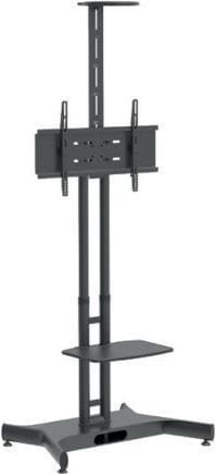 HAGOR HP Twin Stand - Cart - til LCD-skærm/kamera - sort - skærmstørrelse: 81,3-139,7 cm (32"-55") - monteringsgrænseflade: op til 600 x 400 mm (8209) Sort