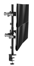 Pikkukuva 2 / 8: Varustettu 17"–32" nelinivelnäytön/LCD-pöytäteline - pidike - 36 kg - 43,2 cm (17") - 81,3 cm (32") - 100 x 100 mm - Musta (650159)