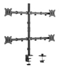 Pikkukuva 1 / 8: Varustettu 17"–32" nelinivelnäytön/LCD-pöytäteline - pidike - 36 kg - 43,2 cm (17") - 81,3 cm (32") - 100 x 100 mm - Musta (650159)