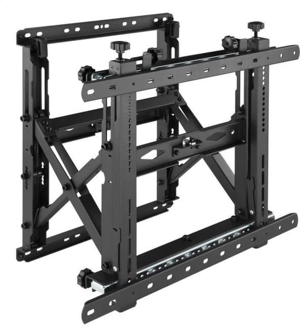 Udstyr 45"-70" Pop Out videovægmontering - 70 kg - 45" (114,3 cm) - 70" (177,8 cm) - 600 x 400 mm - Sort (650352)