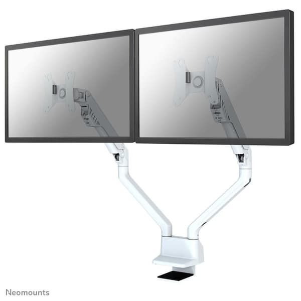 Pöytäteline duo 75x75 - 100x100mm 8kg 10-32" täysin nivelletty valkoinen (FPMA-D750DWHITHE2) Valkoinen