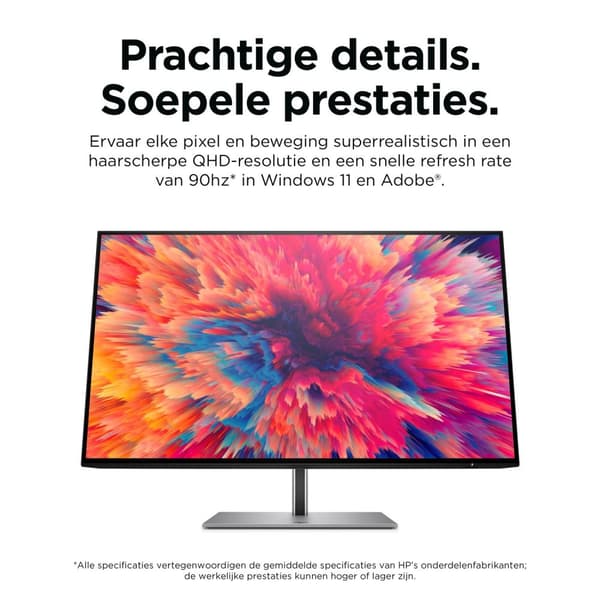HP Z24Q G3 60,4 cm 23,8 tuuman QHD-NÄYTTÖ USB-A 3,2 DP HDMI (EN) [Energialuokka F] (4Q8N4AA#ABB)