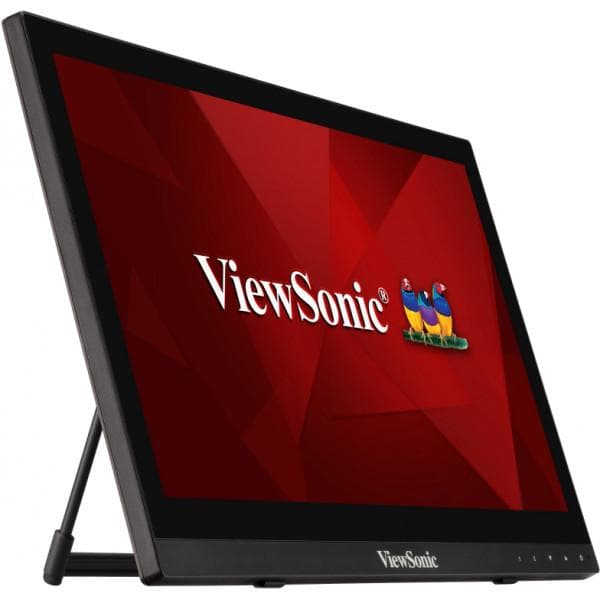 ViewSonic TD1630-3 (16") 40,6 cm 10-pisteinen pekskärmsskärm - 1366x768, 16:9, 60Hz, HDMI, VGA, USB, högtalare [Energiklass B] (TD1630-3)