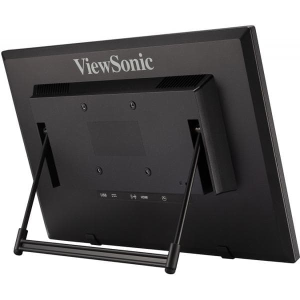 ViewSonic TD1630-3 (16") 40,6 cm 10-pisteinen pekskärmsskärm - 1366x768, 16:9, 60Hz, HDMI, VGA, USB, högtalare [Energiklass B] (TD1630-3)