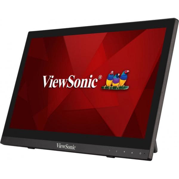ViewSonic TD1630-3 (16") 40,6 cm 10-pisteinen pekskärmsskärm - 1366x768, 16:9, 60Hz, HDMI, VGA, USB, högtalare [Energiklass B] (TD1630-3)