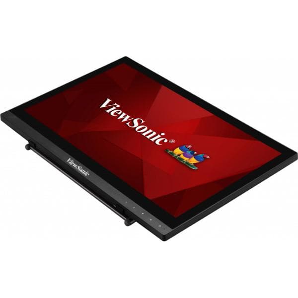 ViewSonic TD1630-3 (16") 40,6 cm 10-pisteinen pekskärmsskärm - 1366x768, 16:9, 60Hz, HDMI, VGA, USB, högtalare [Energiklass B] (TD1630-3)