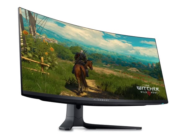 Alienware 34 Gaming Monitor AW3423DWF - OLED-monitori - pelaaminen - kurvet - 34,18" - 3440 x 1440 UWQHD @ 165 Hz - 1000 cd/m² - 1000000:1 - DisplayH