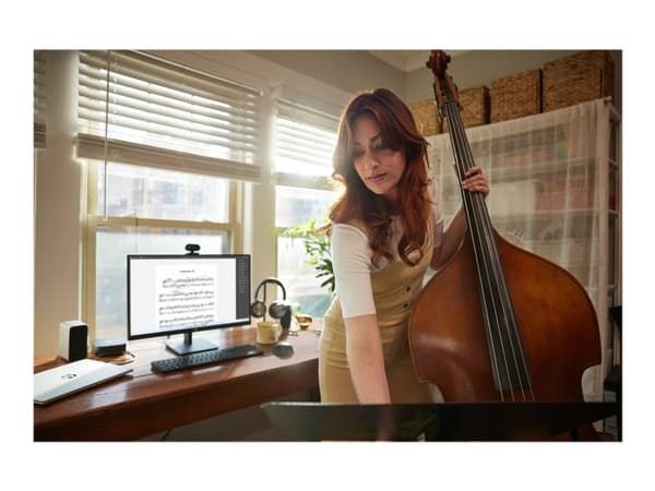 HP V24i G5 - LED-skjerm - 24" (23.8" synlig) - 1920 x 1080 Full HD (1080p) @ 75 Hz - IPS - 250 cd/m² - 1000:1 - 5 ms - HDMI, VGA, DisplayPort