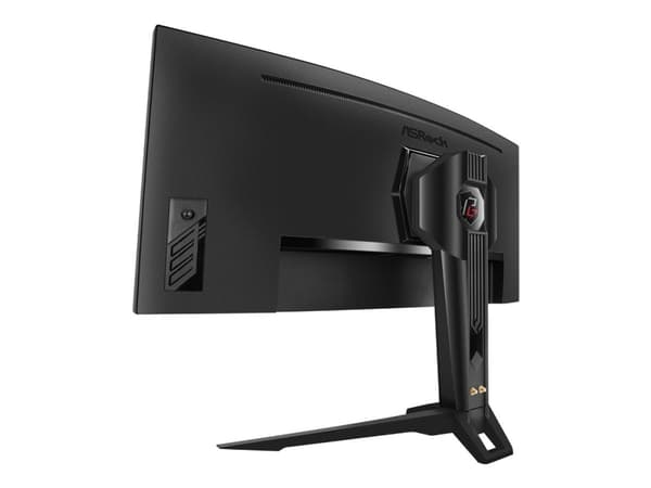 ASRock Phantom Gaming PG34WQ15R2B - LED-skjerm - gaming - kurvet - 34" - 3440 x 1440 @ 165 Hz - VA - 550 cd/m² - 3000:1 - DisplayHDR 400 - 1 ms - 2xH