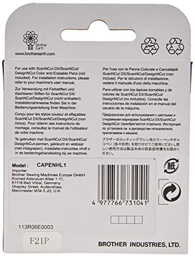 Brother CAPENHL1 Scan-N-Cut penneholder hvid