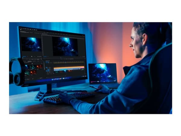 Lenovo Legion Y32P-30 - LED-skjerm - 31.5" - 3840 x 2160 DWUXGA @ 144 Hz - IPS - 400 cd/m² - 1000:1 - 1 ms - HDMI, DisplayPort, USB-C - høyttalere -