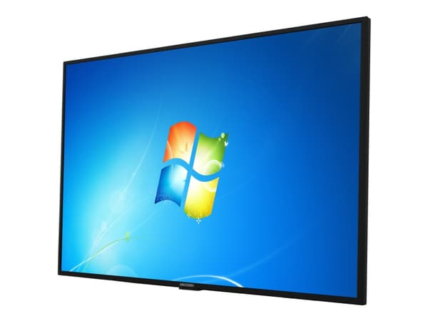 Hikvision DS-D5043QE - LED-skjerm - 42.5" - stasjonær - 1920 x 1080 Full HD (1080p) - 360 cd/m² - 1200:1 - 8 ms - HDMI, VGA - høyttalere - svart