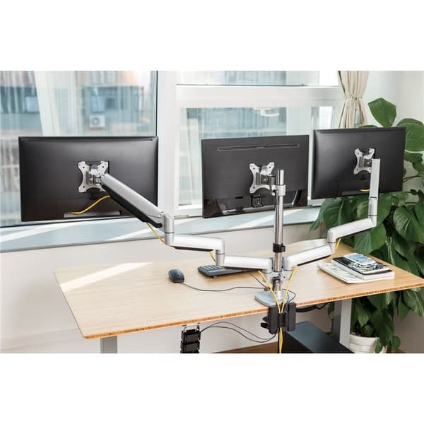 LogiLink Monitorarm trippel 13-32" gass