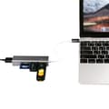 Miniatyrbild 4 av 4: LogiLink USB-C Hub 3port+minneskortsläs