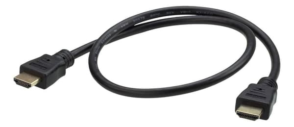 ATEN 0.6M HDMI 2.0-kabel M/M 30AWG svart