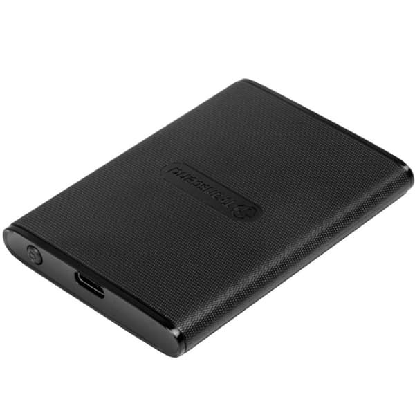 Transcend Bærbar SSD ESD270C USB-C 1 TB (R520/W460) Svart