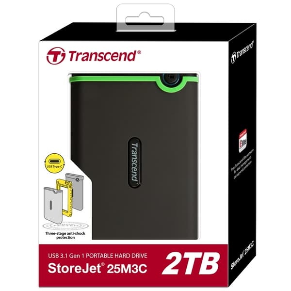 Transcend HDD StoreJet 2.5" 2TB USB-C