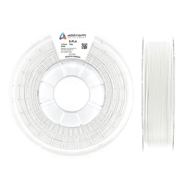 ADDNORTH E-PLA 1.75mm 750g White