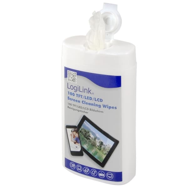 LogiLink Våtservetter LCD/LED 100-p S