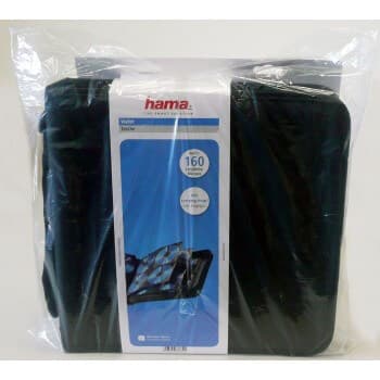 Hama CD-Väska Nylon Svart För 160 CD
