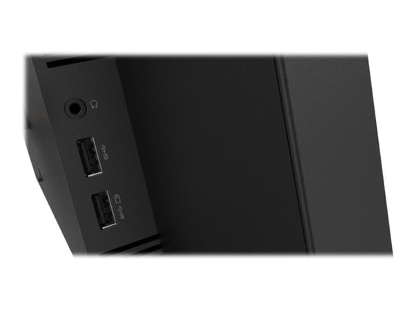 Lenovo ThinkVision T27q-20 - LED-skärm - 27" - 2560 x 1440 QHD - IPS - 350 cd/m² - 1000:1 - 4 ms - HDMI, DisplayPort - korpsvart
