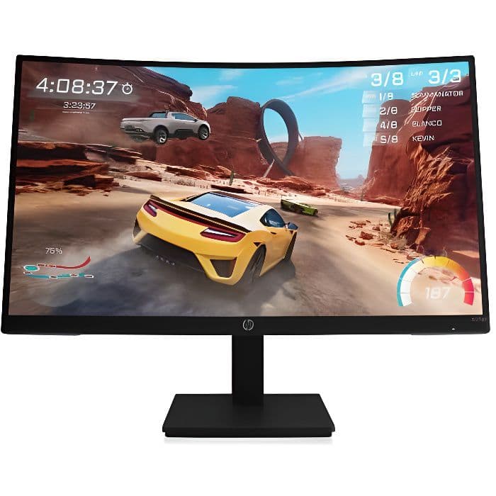 PC -spelskärm 27q HP Xc - 27 "QHD - VA -panel -1 ms -165 Hz - AMD FreeSync Premium