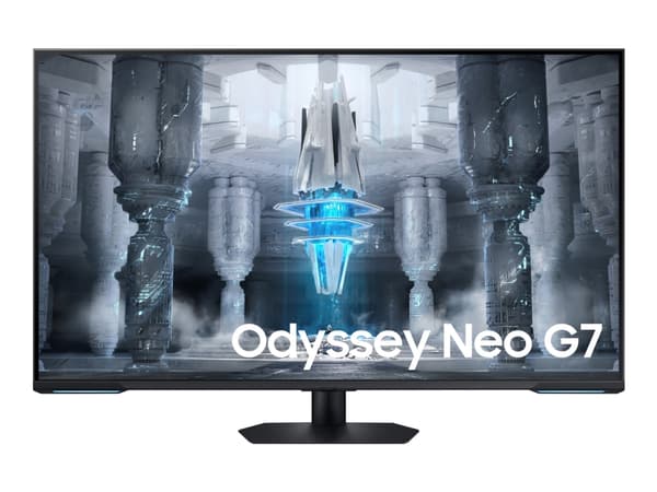 Samsung Odyssey Neo G7 S43CG700NU - G70NC Series - QLED-monitor - Smart - gaming - 43" - 3840 x 2160 4K @ 144 Hz - VA - 400 cd/m² - 4250:1 - DisplayH