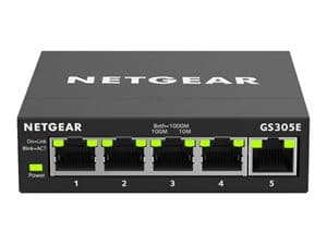 Netgear 5PT GIGE SMART MANAGED PLUS SOHO SW Sort
