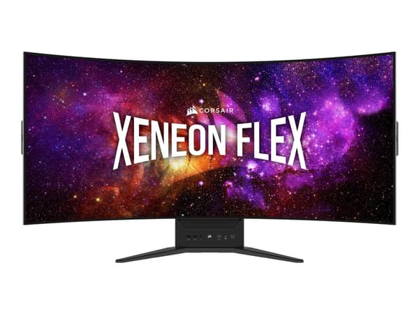 CORSAIR XENEON Flex 45WQHD240 - OLED-skärm - kurvigt - 45" - 3440 x 1400 WQHD @ 240 Hz - 1000 cd/m² - 150000:1 - HDR10 - 0,003 ms - 2xHDMI, DisplayPo