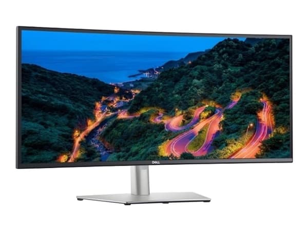 Dell UltraSharp U3423WE - LED-skjerm - kurvet - 34.14" - 3440 x 1440 WQHD @ 60 Hz - IPS Black - 300 cd/m² - 2000:1 - 5 ms - 2xHDMI, DisplayPort, USB-