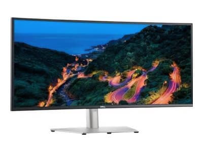 Dell UltraSharp U3423WE - LED-skjerm - kurvet - 34.14" - 3440 x 1440 WQHD @ 60 Hz - IPS Black - 300 cd/m² - 2000:1 - 5 ms - 2xHDMI, DisplayPort, USB-