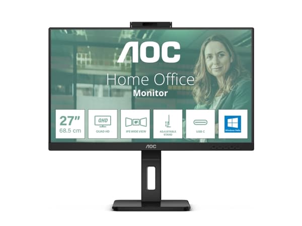 AOC 24P3QW 23,8 tommers LCD-skjerm 2xHDMI DP Sort