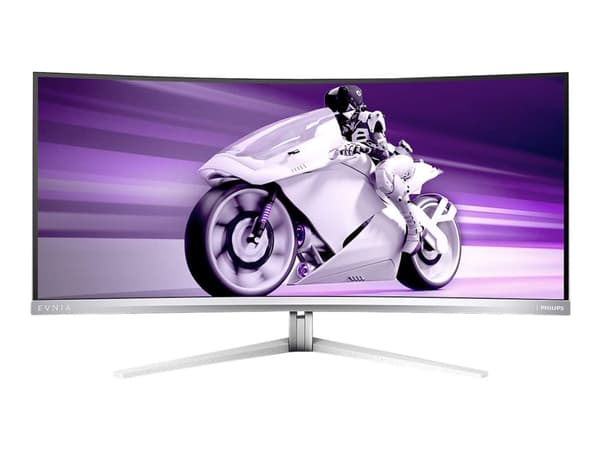 Philips 34M2C8600/00, 86,4 cm (34"), 3440 x 1440 pikseliä, Wide Quad HD, OLED, 0,1 ms, Valkoinen