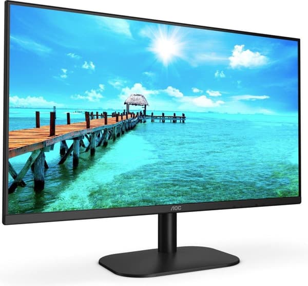 AOC B2 24B2XD LED-näyttö 60,5 cm (23,8") 1920 x 1080 pikseliä Full HD Black