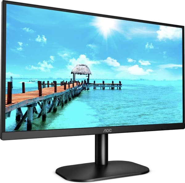 AOC B2 24B2XD LED-näyttö 60,5 cm (23,8") 1920 x 1080 pikseliä Full HD Black