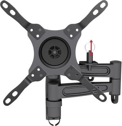 SpeaKa Professional SP-6012552 TV-fatning 96,5 cm (38") Sort (SP-6012552)
