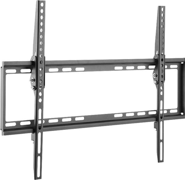 Logilink - Vægbeslag til TV og skærm - koldvalset stål - skærmstørrelse: 94-177,8 cm (37"-70") (BP0039) Sort, Rustfrit stål