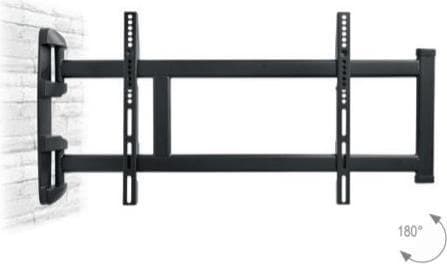HAGOR BL Swingmount L - monteringssæt (vægmontering) - til fladskærm - sort - skærmstørrelse: 81-178 cm (32"-70") - monteringsgrænseflade: op til 600 Sort