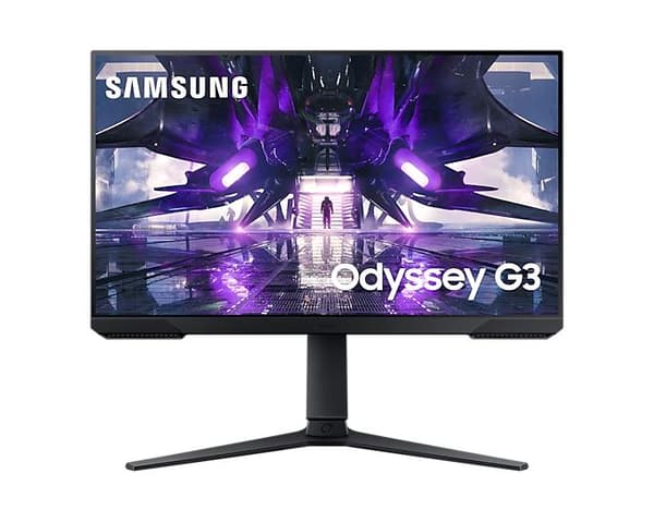 Samsung 61,00 cm (24") Full HD Odyssey -pelinäyttö G32A S24AG320NU [Energialuokka E] (LS24AG320NUXEN) musta