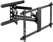 InLine Premium - Asennussarja (täysi nivelletty seinäteline) - vapaasti kallistuva - LCD-televisiolle - alumiini - musta - näytön koko: 94-203 cm (37" musta