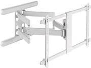 InLine Premium - monteringssæt (vægmontering) - fri vipning - til TV - aluminium - hvid - skærmstørrelse: 94-203 cm (37"-80") (23118W)