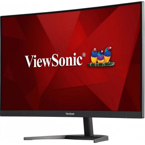 ViewSonic LED-skærm buet 61 cm 61,00 cm (24") 23,6" Synlig 1920 x 1080 Full HD 1080p @ 165 Hz VA 250 cd/m² 3000:1 1 ms 2xHDMI DisplayPort-højttalere [
