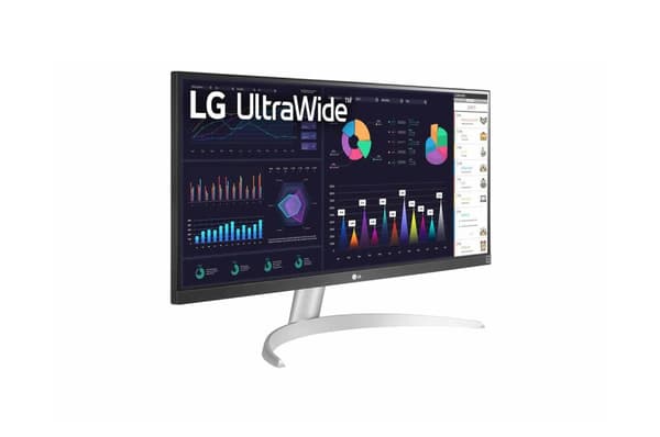 LG 29WQ600-W.AEU tietokonenäyttö 73,7 cm (29") 2560 x 1080 pikseliä Full HD LCD -pöytä valkoinen (29WQ600-W)