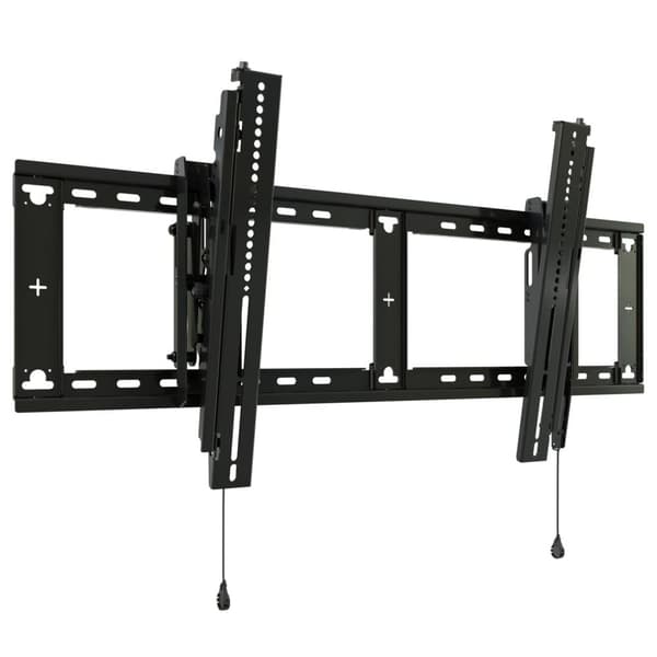 Chief FIT Series - Monteringssæt (vægmontering, stativ) - udvidet tilt - til LCD-skærm - liggende - sort - skærmstørrelse: 109,2-215,9 cm (43"-85") -