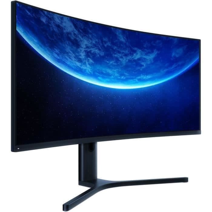 Böjd Gaming PC-skärm - Xiaomi Mi Display - 34" WQHD 144Hz - VA Panel - 4ms - HDMIx2 / DisplayPortx2 - FreeSync Premium